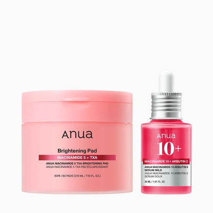 Anua serum + Toner Pads